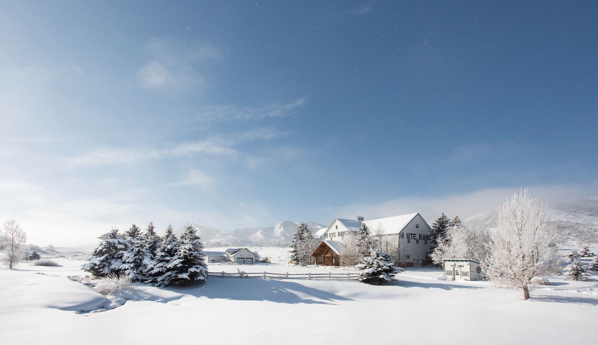 Fresh Snow at Hi-Ute Ranch