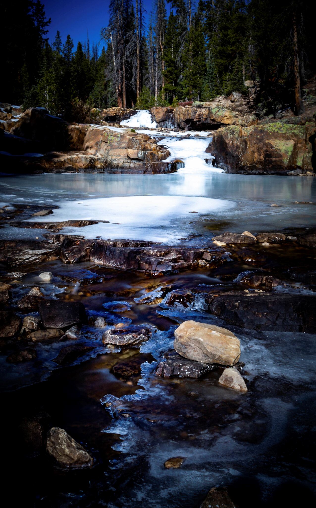 First Snow at Upper Provo River