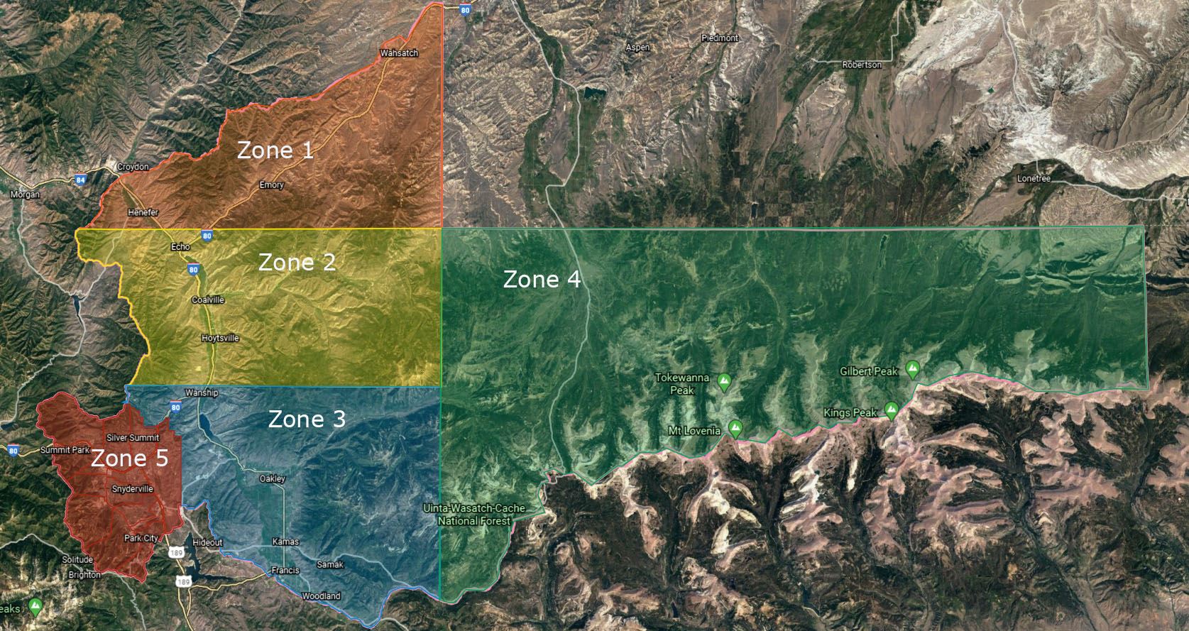 Chipper Program Zones
