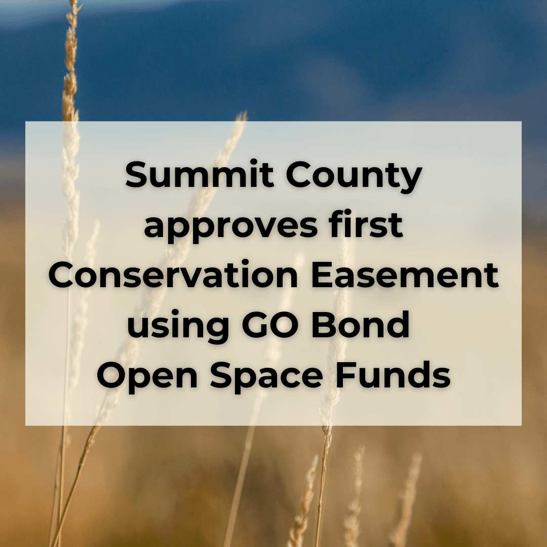 _first Conservation Easement GO Bond