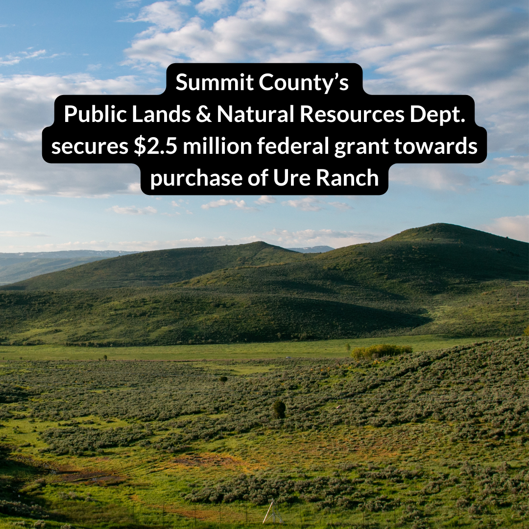 County Lands 2.5 Million Grant Ure Ranch
