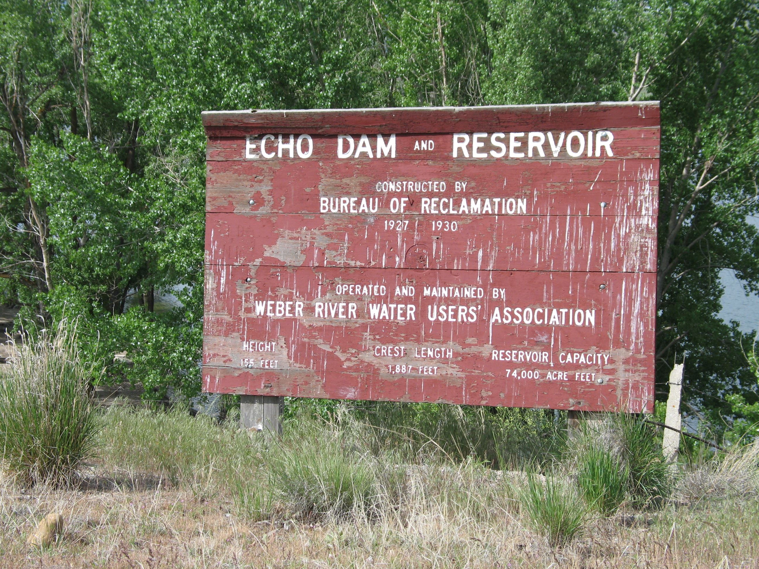 Echo Dam