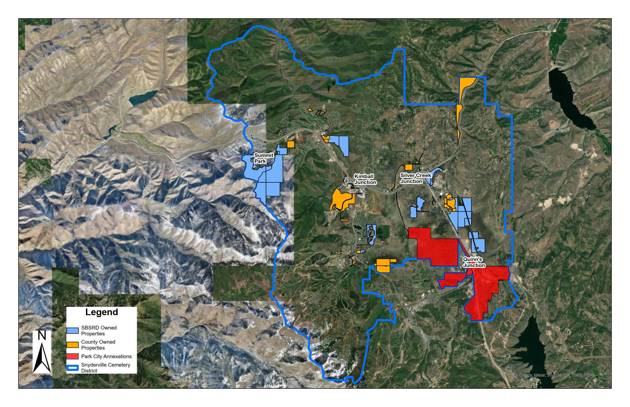 Cemetery Boundary Map